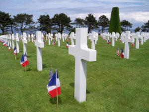 us cemetery normandy guided visit